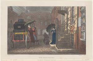The Departure, fra Poetical Sketches of Scarborough, 1813., 1813