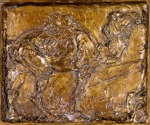 Camel and Ibex Plaques (bronse) (se også 351310) av Joseph Crawhall