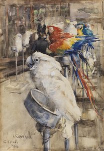 The Aviary, Clifton av Joseph Crawhall