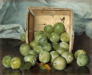 Grønne plommer, ca. 1885