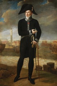 Portrett av Bernard-Francois, Marquis de Chauvelin (olje på lerret) av Joseph Denis Odevaere
