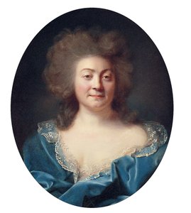 Portrett av en dame av Joseph Ducreux