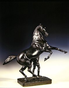 The Rearing Fullblod and Groom (bronse)