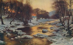 Og Winters Breath kom kald og kald, 1886.