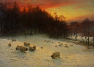 When the West with Evening Glows, utst.1910 (olje på lerret)