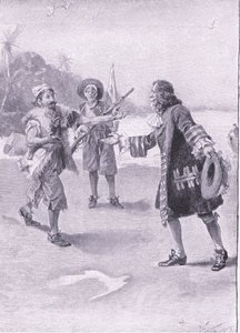 Kastet armene til utlandet og kom frem for å omfavne meg (litho) av Joseph Finnemore