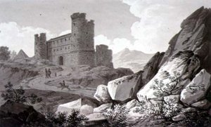Landskapsskisser av Joseph Francis Burrel