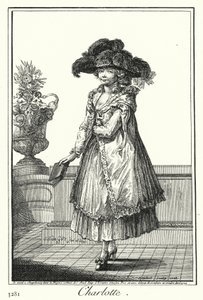 Charlotte (gravering) av Joseph Franz von (after) Goez