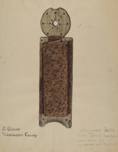 Håndlaget rivjern av Joseph Glover
