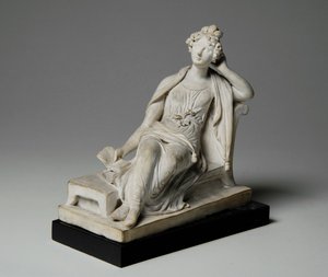 Maquette for Elizabeth Goodman Banks sittende