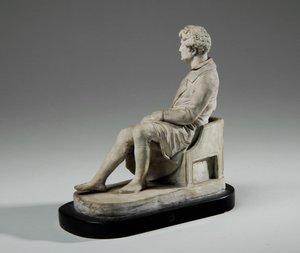 Maquette for George Banks Sittende