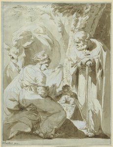 Hellige familie av Joseph Hauber