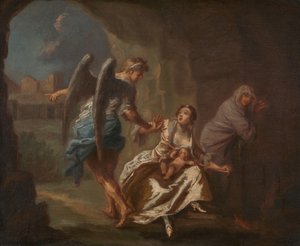 Barmhjertighetens engel, ca. 1746.