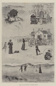Golfmesterskap for kvinner i Portrush, Irland av Joseph Holland Tringham