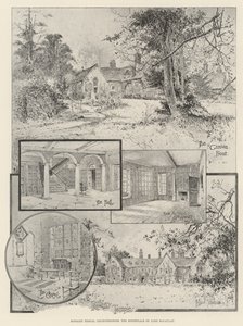 Rothley Temple, Leicestershire, fødestedet til Lord Macaulay av Joseph Holland Tringham