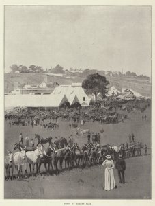 Scene på Barnet Fair av Joseph Holland Tringham
