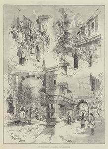 Scener av Orienten på Olympia av Joseph Holland Tringham