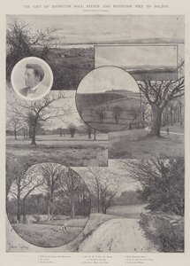 Gaven til Rivington Hall Estate og Rivington Pike til Bolton av Joseph Holland Tringham