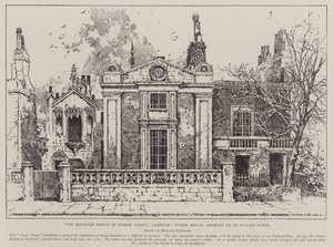 The Haunted House i Homer Street, Lambeth, Tudor House, skal snart rives ned av Joseph Holland Tringham