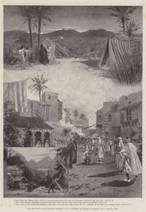 The New Play at Adelphi Theatre, Boys Together, av Haddon Chambers og J Comyns Carr av Joseph Holland Tringham
