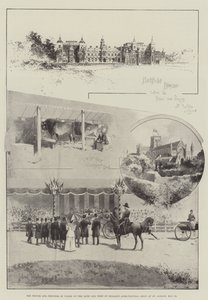 Prinsen og prinsessen av Wales på Bath and West of England Agricultural Show på St Albans, 29. mai av Joseph Holland Tringham