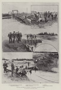 The Royal Engineers at Aldershot, the Bridging Battalion at Work av Joseph Holland Tringham