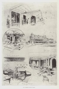 Viceregal Lodge på Simla av Joseph Holland Tringham