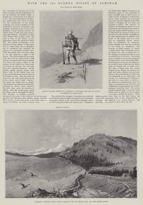 Med de tredje Gurkha-riflene ved Almorah av Joseph Holland Tringham