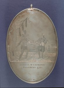 Fredsmedalje, 1793 (sølv) av Joseph II Richardson