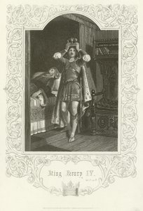 Kong Henrik IV, akt IV, scene IV av Joseph Kenny Meadows
