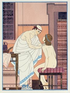 A Throat Examination, illustrasjon fra 
