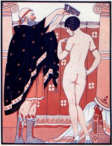 Three Feminine Prizes - Prize for Beauty - illustrasjon fra la Vie Parisienne, 1929 av Joseph Kuhn-Regnier