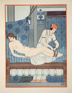 Å binde bena sammen, illustrasjon fra 'The Works of Hippocrates', 1934