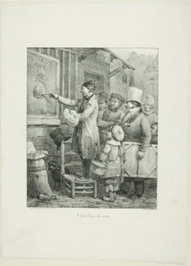 How Beautiful are the Arts, fra Croquis Lithographiques...1823 av Joseph Louis Hippolyte Bellange