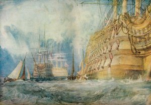 En førsteklasses inntak i butikker, 1818 av Joseph Mallord William Turner