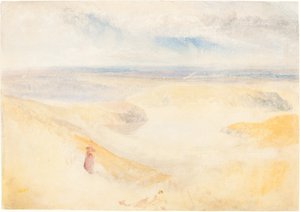 En Yorkshire-elv av Joseph Mallord William Turner