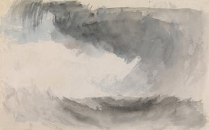 En storm på havet av Joseph Mallord William Turner