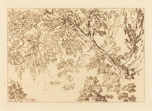 Aesacus og Hesperie av Joseph Mallord William Turner