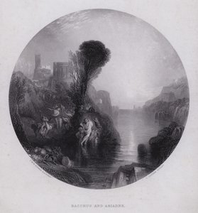 Bacchus og Ariadne av Joseph Mallord William Turner