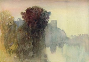 Barnard Castle, 1909 av Joseph Mallord William Turner