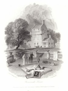 Bemersyde Tower av Joseph Mallord William Turner