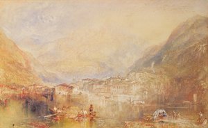 Brunnen fra Luzernsjøen, 1845 av Joseph Mallord William Turner