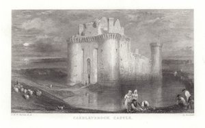Caerlaverock Castle av Joseph Mallord William Turner