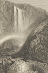 Cascade of Terni, ca. 1820 av Joseph Mallord William Turner