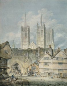 Katedralkirken i Lincoln, 1795 av Joseph Mallord William Turner
