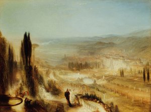 Cicero i villaen hans, ca. 1839 av Joseph Mallord William Turner