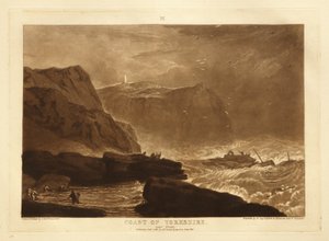 Yorkshires kyst av Joseph Mallord William Turner