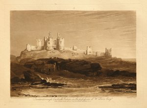 Dunstanborough Castle av Joseph Mallord William Turner