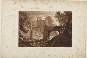 Østporten, Winchelsea, Sussex av Joseph Mallord William Turner