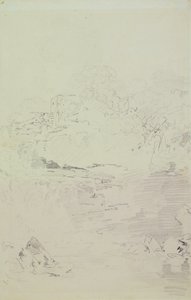 Falls of the Clyde, ca. 1801 (blyant på papir) av Joseph Mallord William Turner